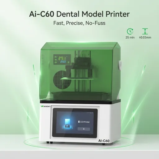 Tooli kõrval asuv 3D-printimine: kuidas Aident Ai{1}}C60 suurendab hambaravit...